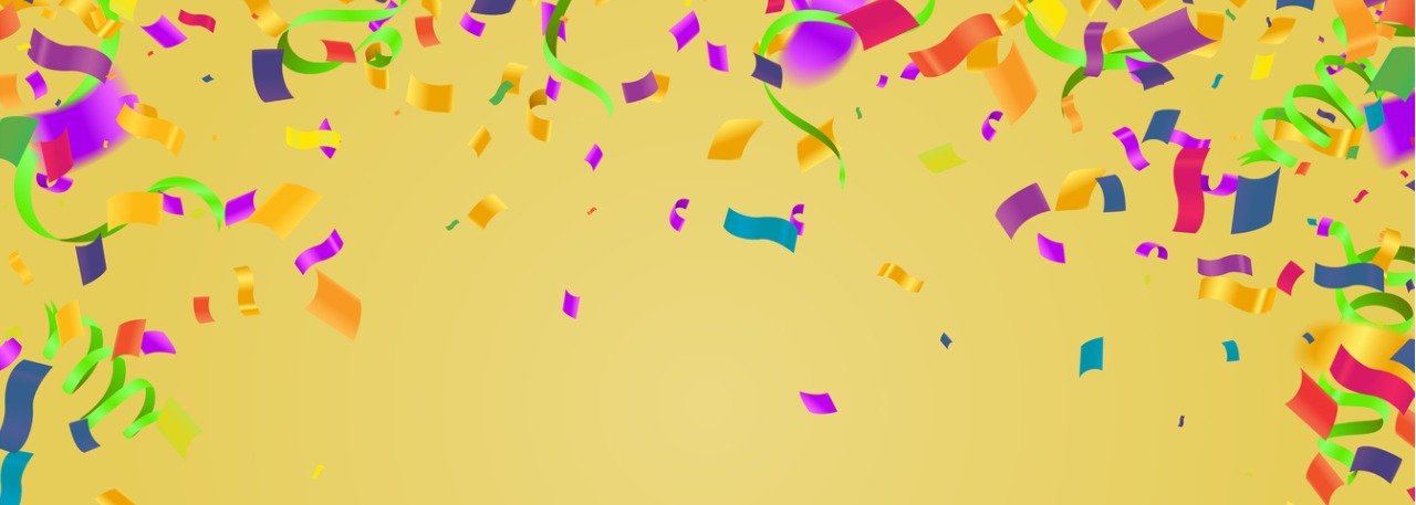 Party background confetti